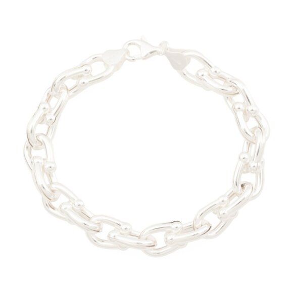 MIA FIORE Made In Italy Sterling Silver U-link Bracelet - Picture 1 of 2